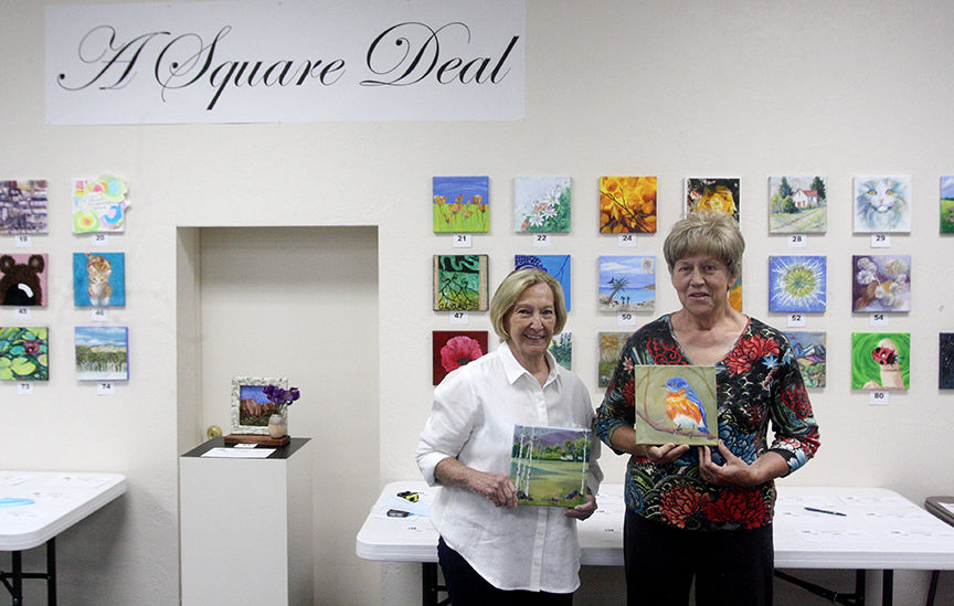 "A Square Deal" art show